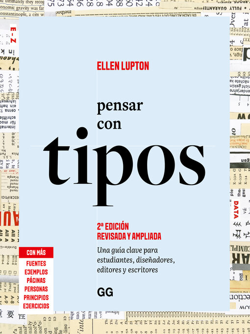Cover image for Pensar con tipos